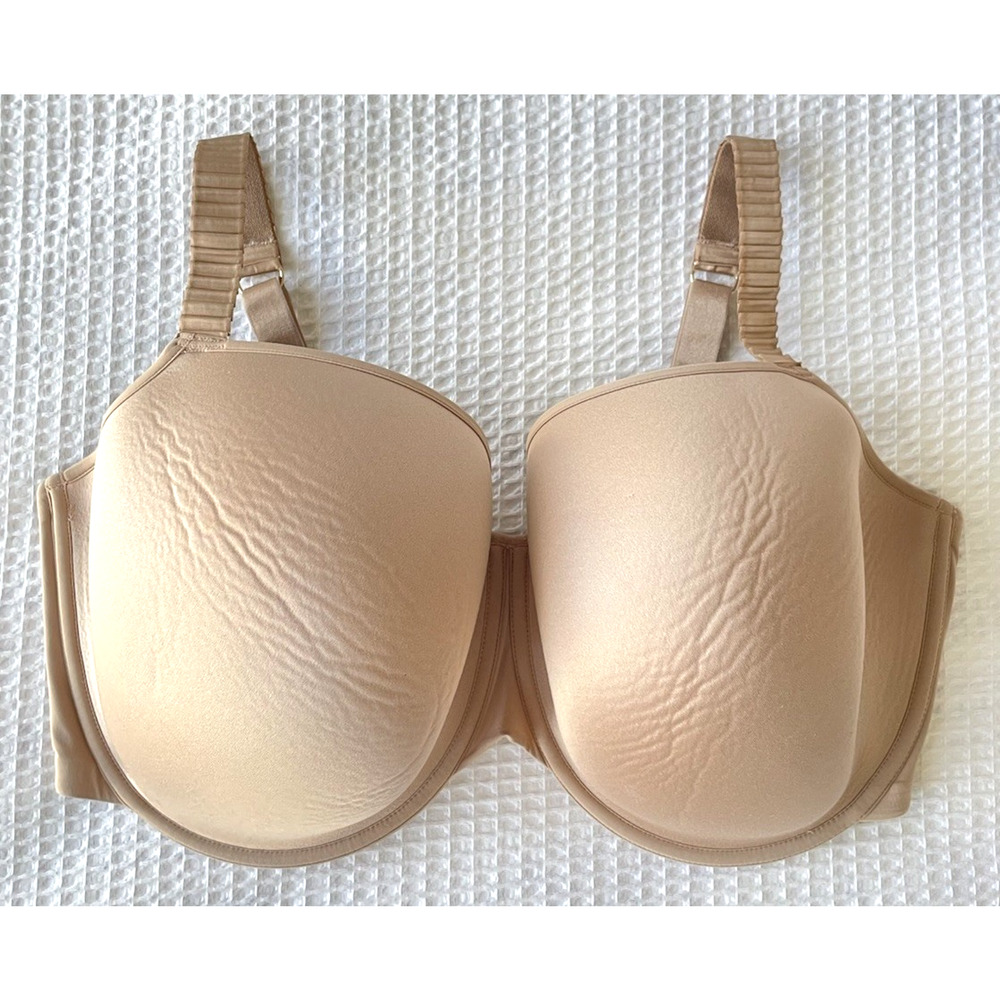 ThirdLove Bra Size 40H 24/7 Classic T Shirt Underwire Smooth Taupe Beige